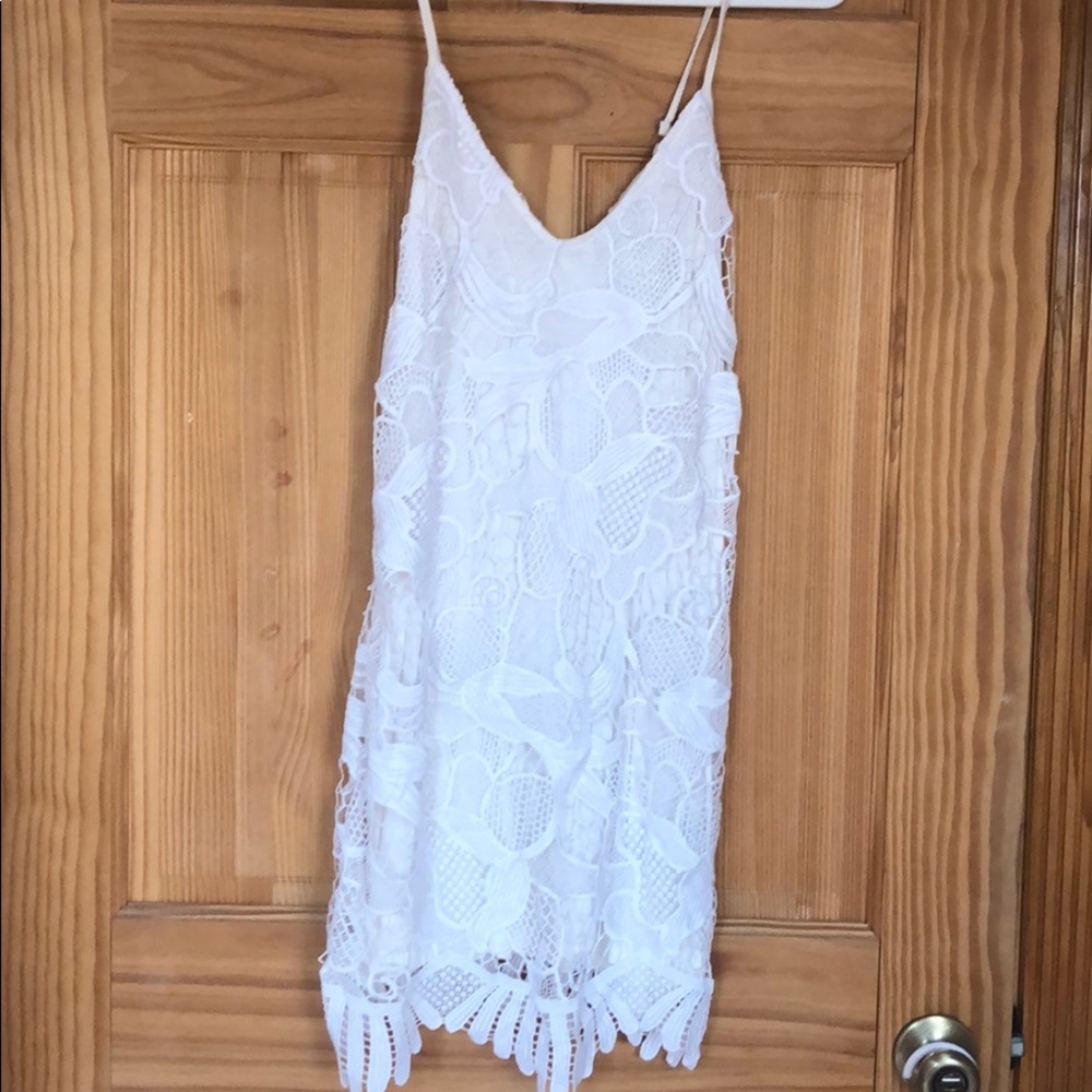 White dress